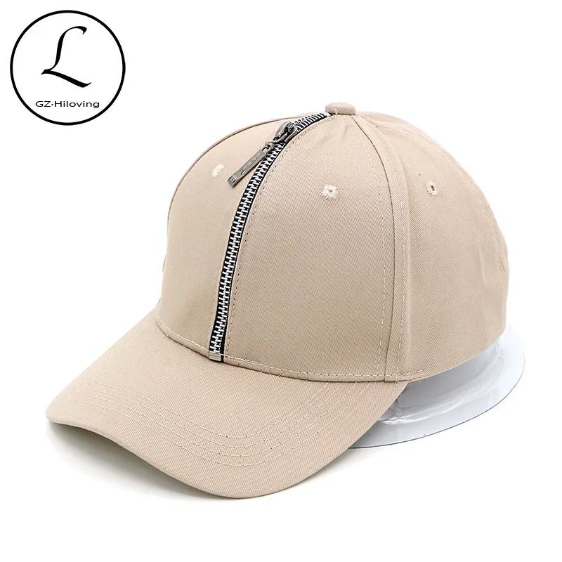 GZHILOVINGL Women's Baseball Caps Hats with Zipper Snapback Cap Hip Hop