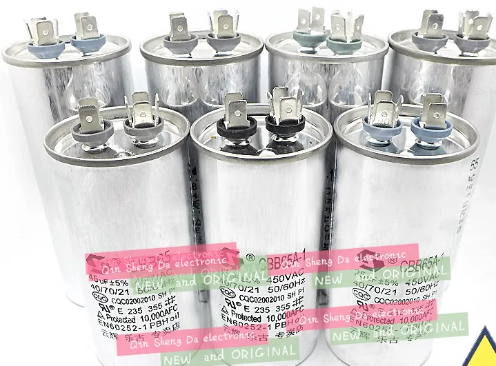 

Capacitor Air Conditioner Compressor Start Capacitor CBB65 450VAC 20uF 25uF 30uF 35uF 40uF 45uF 50uF 60uF 70uF