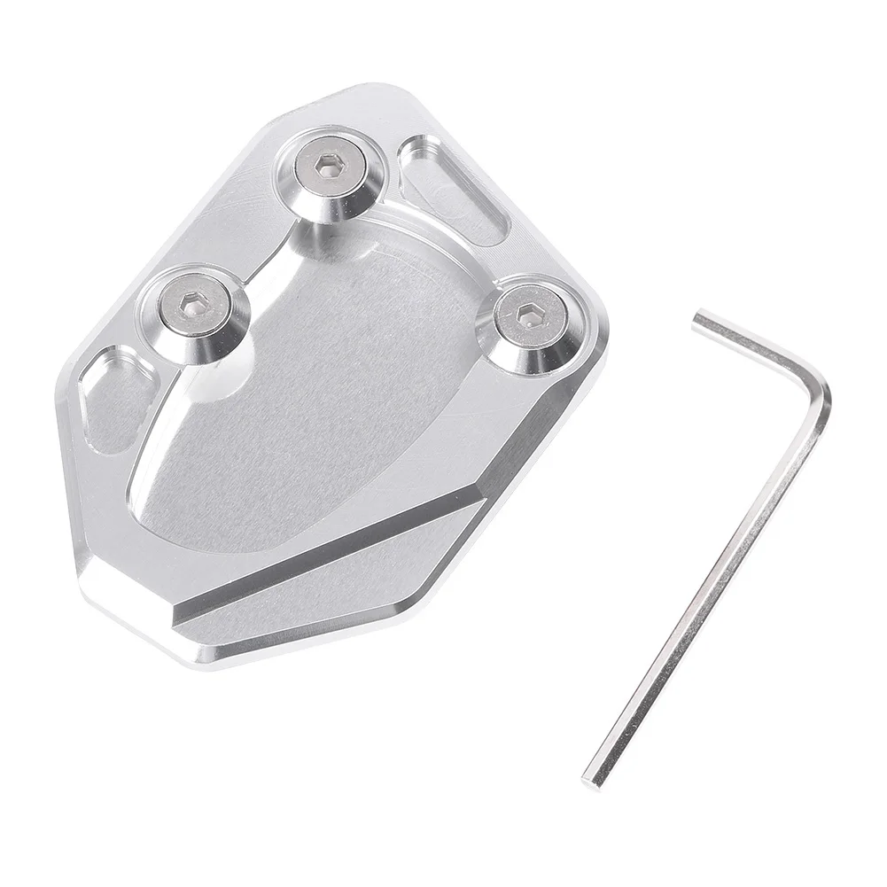CNC Motorcycle Side Stand Kickstand Enlarge Plate Pad Base for LIFAN KPR150 KPR 150 Aluminum Alloy Motorbike Spare Parts Accessories