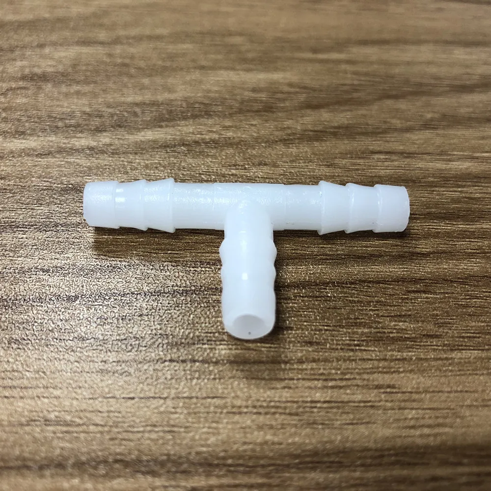 5pcs T type Plastic connector adapter connector hose connection three