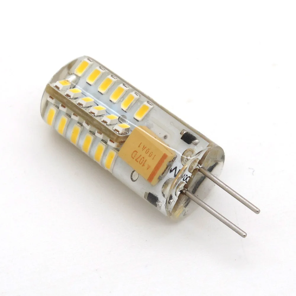 Aliexpress.com : Buy 1pcs Silicone LED G4 Lamp 6W AC DC 12V 3014 SMD 48 ...