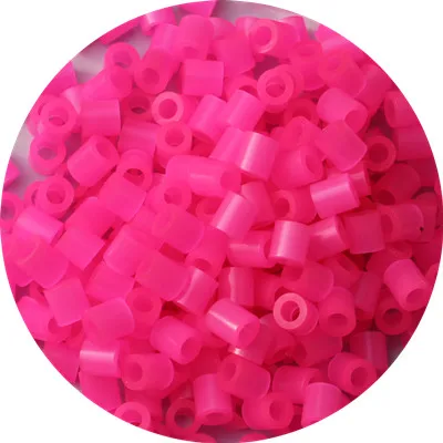 1000 шт./пакет 5 мм Хама бусины 48 Цвета Perler бисер головоломка развивающая игрушка предохранитель бисера головоломки 3D для детей в форме сердца со словом - Цвет: MCPD43