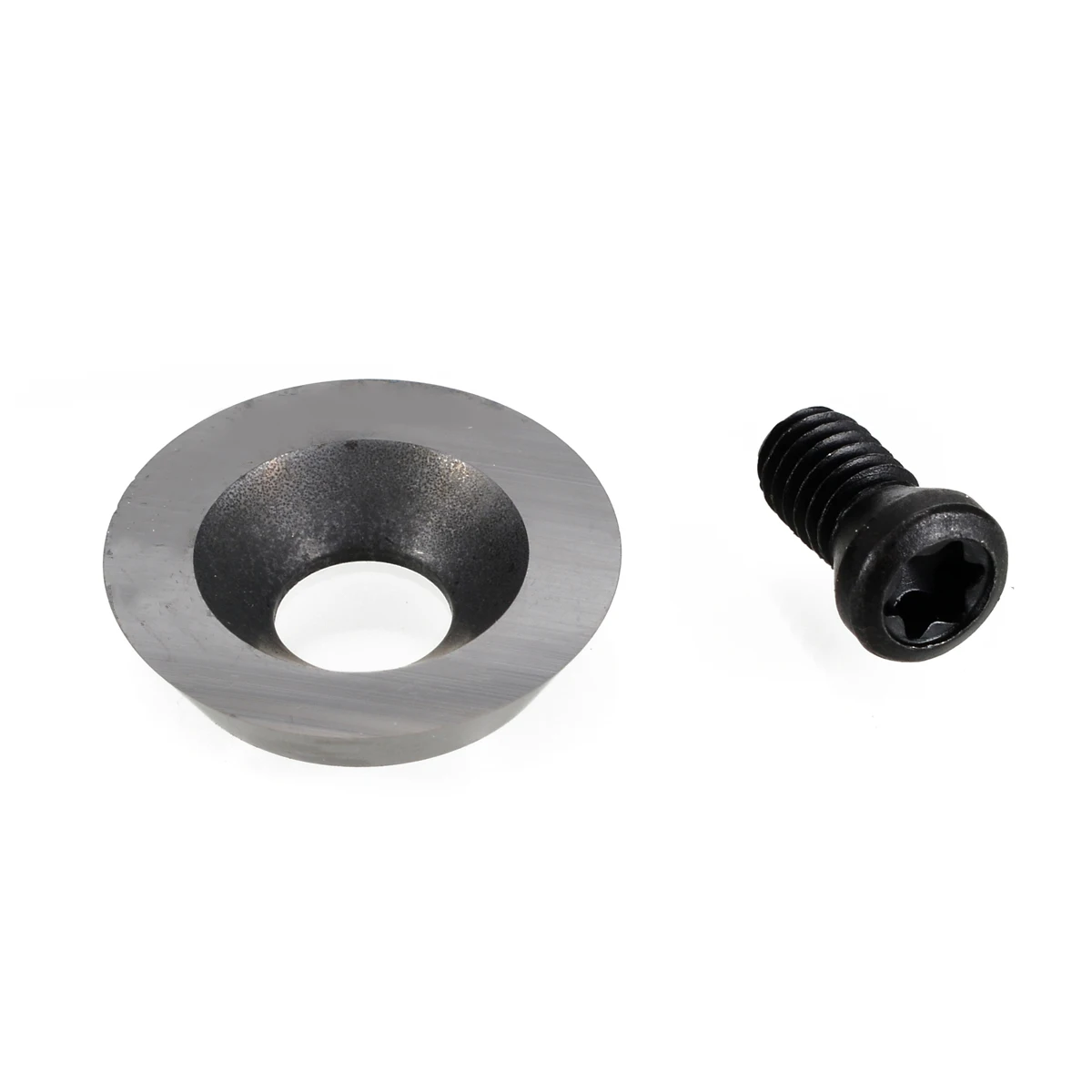 New 16mm 16x3 30 Degree Round Carbide Insert Cutter Finisher Wood Turning Lathe Tool with Screw Accessories