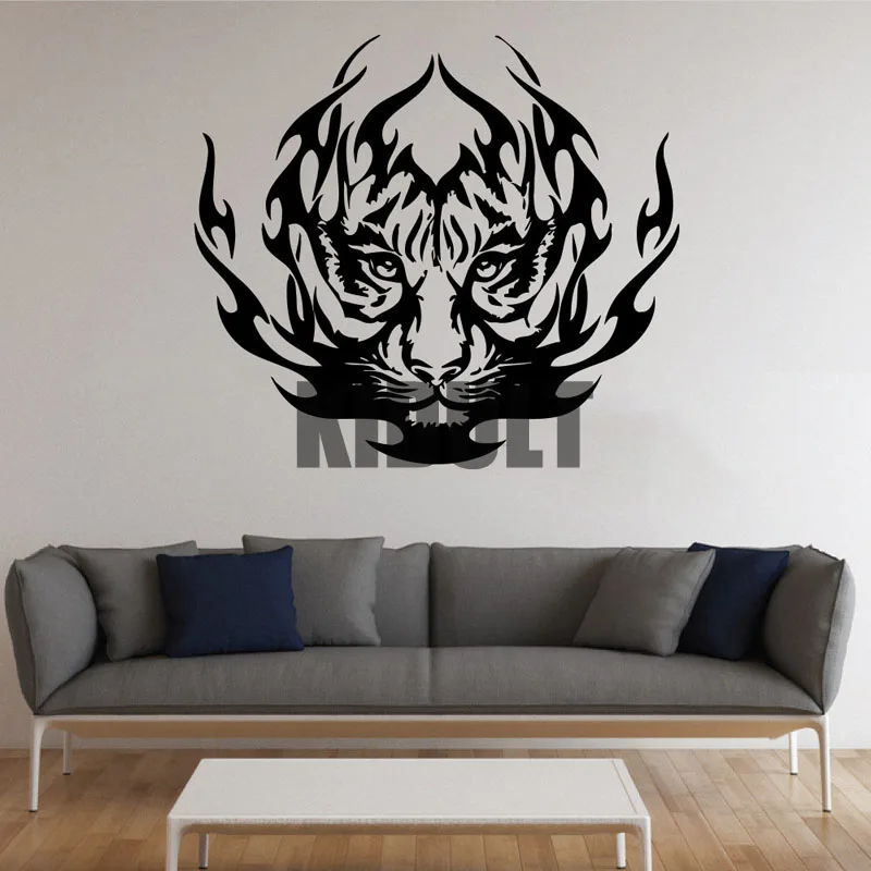 Tiger Wall Decals Vinyl Stickers Personalized Fashion Animal Plane