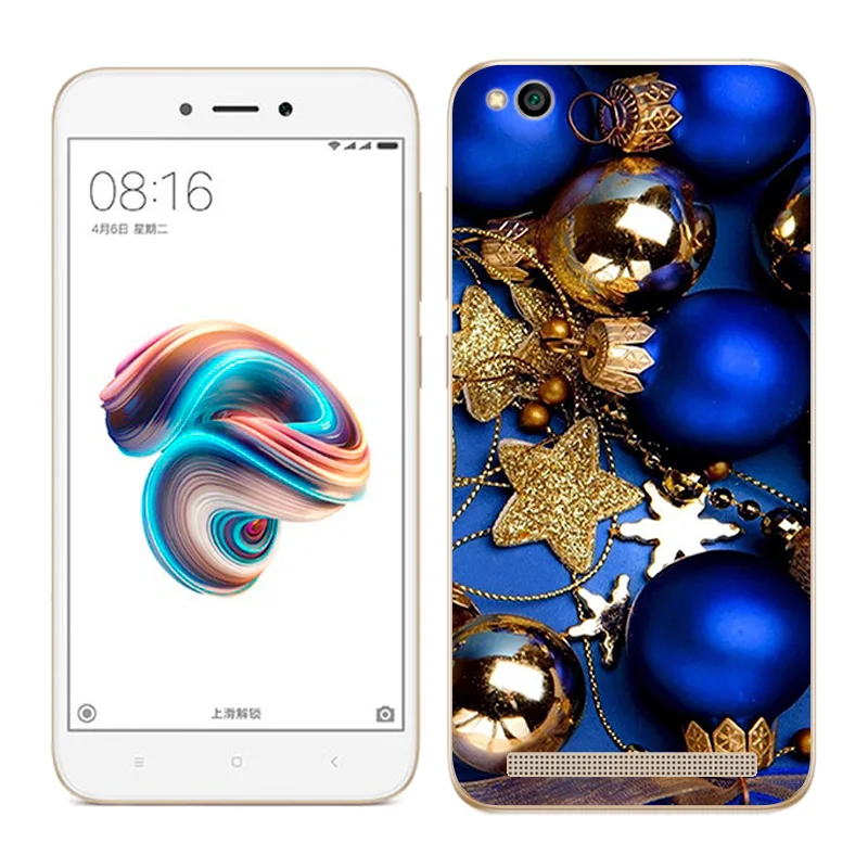 5,0 дюймов для Xiaomi Redmi 5A Мягкий силиконовый чехол для телефона для Hongmi 5A чехол с пейзажем окрашенная задняя крышка для Redmi 5a Capa - Цвет: 16