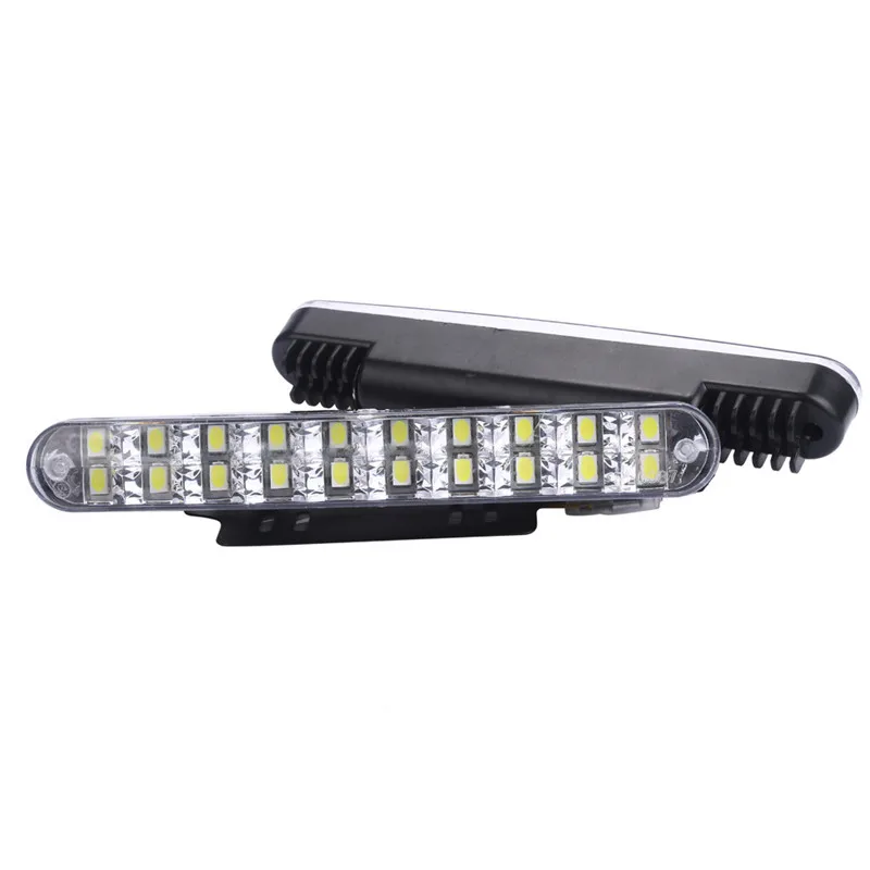 kongyide Car Light 2Pcs 2x 30 LED DRL Turn Lights Daytime Running Light Bulbs font b