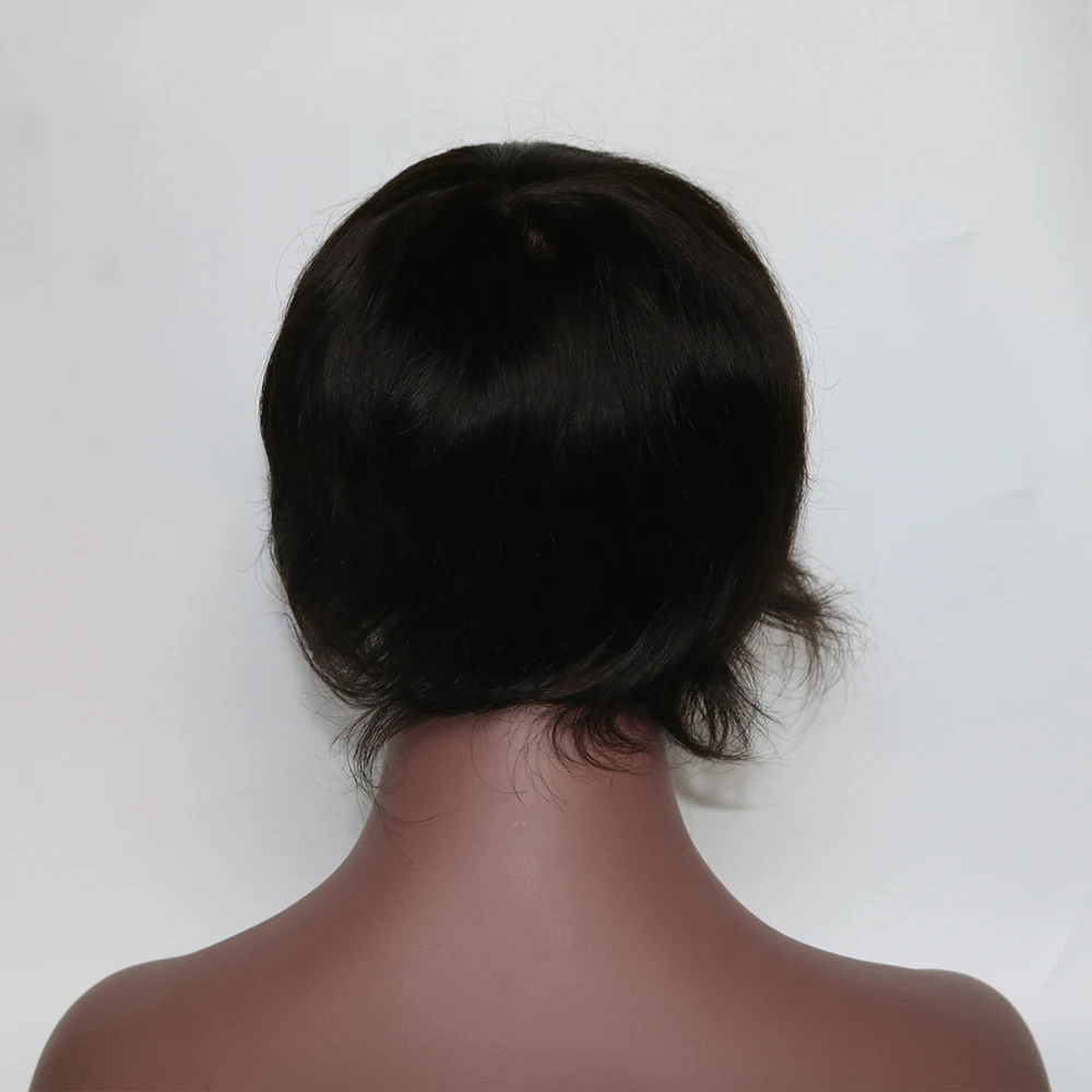Eversilky Mono база Remy человеческих волос мужской парик замена волос кусок свободный стиль 8x10 скидка черный# 1B