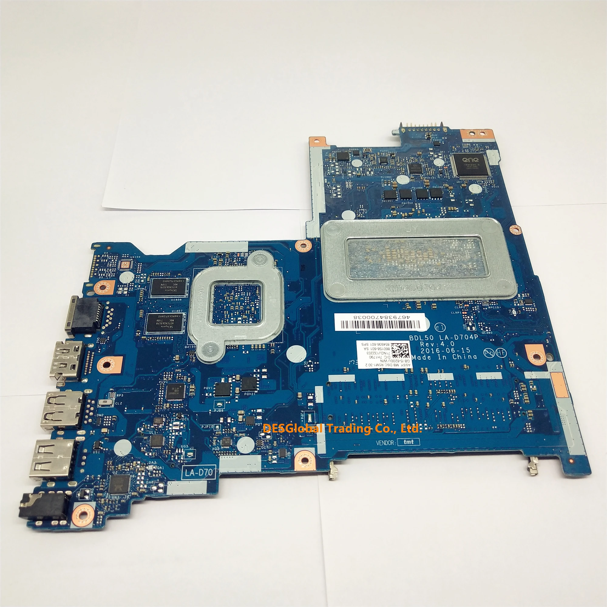 discount  For HP 15-AY 15-ay015ds Laptop Motherboard i5-6200U LA-D704P DDR4 854936-501 854936-001 Mainboard B