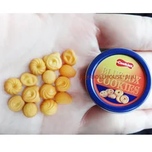 1/12 кукольный домик миниатюрная еда мини печенье с коробкой играть кукла еда для Барби Blyth кухонные игрушки