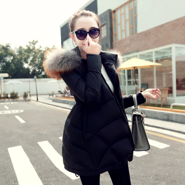 

winter coat women 2015 new fashion women parka jacket mediun long thick women jacket A-line coat DX542