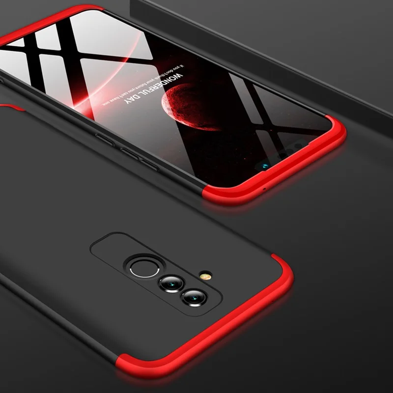 Для Huawei mate 20 lite чехол 360 градусов Полная защита жесткий три в одном противоударный
