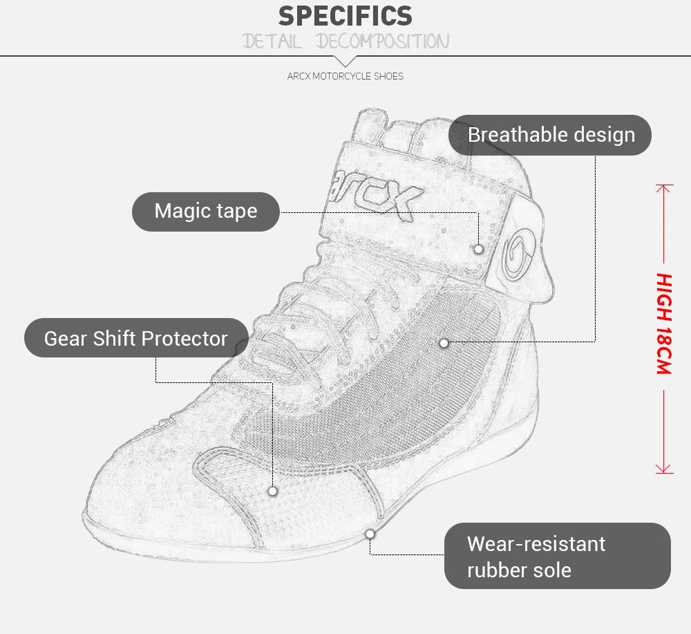 ARCX/Мужские ботинки в байкерском стиле; Женские ботинки в байкерском стиле; повседневные мотоциклист Байкер Chopper Cruiser; прогулочные ботильоны; обувь в байкерском стиле; EU36-45