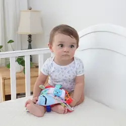 Супер мягкая этикетка успокаивающее полотенце ручной Полотенца с успокоить ребенка игрушки для младенцев с ребенком мультипликационная