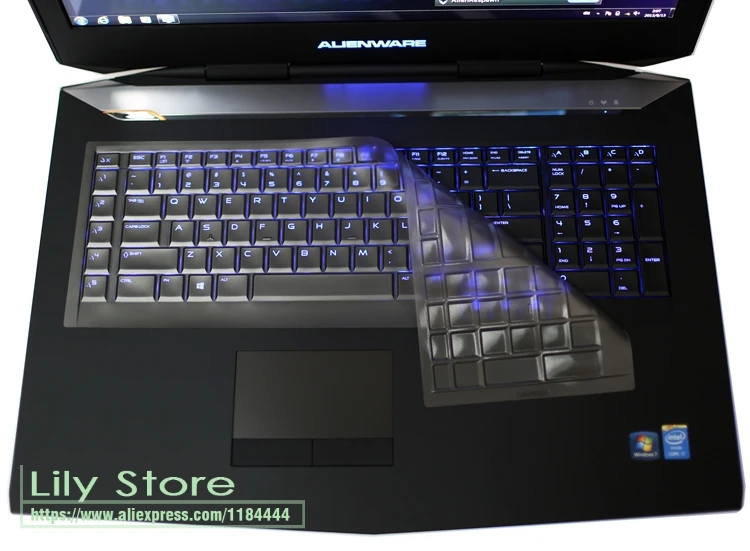 

Ultra Thin Keyboard Skin Cover Protector for Dell Alienware 17 R4 R5 17R4/R5 2017 2018 Gaming Laptop skin