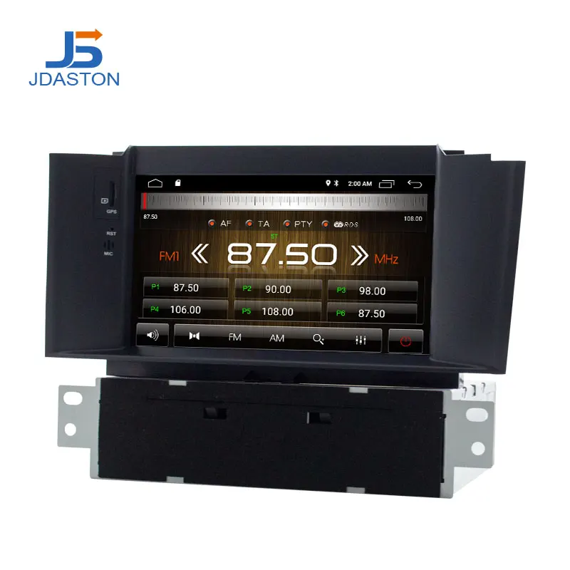 Flash Deal JDASTON Android 9.1 Car DVD Player For Citroen C4 C4L DS4 Multimedia Video Player WIFI GPS Navigation 1 Din Car Radio Stereo RDS 2