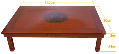 Korean Floor Table Folding Legs Rectangle 120 80cm Asian Antique Korean Floor Table Folding Legs Rectangle 120 80cm Asian Antique Furniture Living Room Low Wooden For Dining Tea In Coffee Tables From On