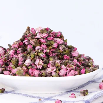 

200g Natural Peach Blossom Decorative Dried Flowers Pink Dried Natural Flowers Buds Dried Flowers For Resin Jewellery