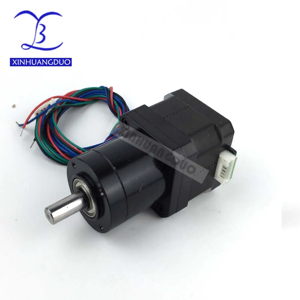 

4-lead 42 motor Extruder Gear Stepper Motor Ratio 5.18 14 19 27 51 71 Planetary Gearbox Nema 17 Step Motor DC motor