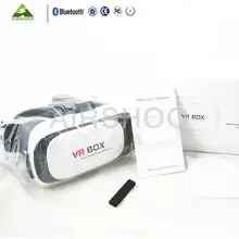 2016 Newest Original Google Cardboard VR BOX II 3D Glasses with Bluetooth Remote Control VR BOX Upgraded Version VR 3D Glasses