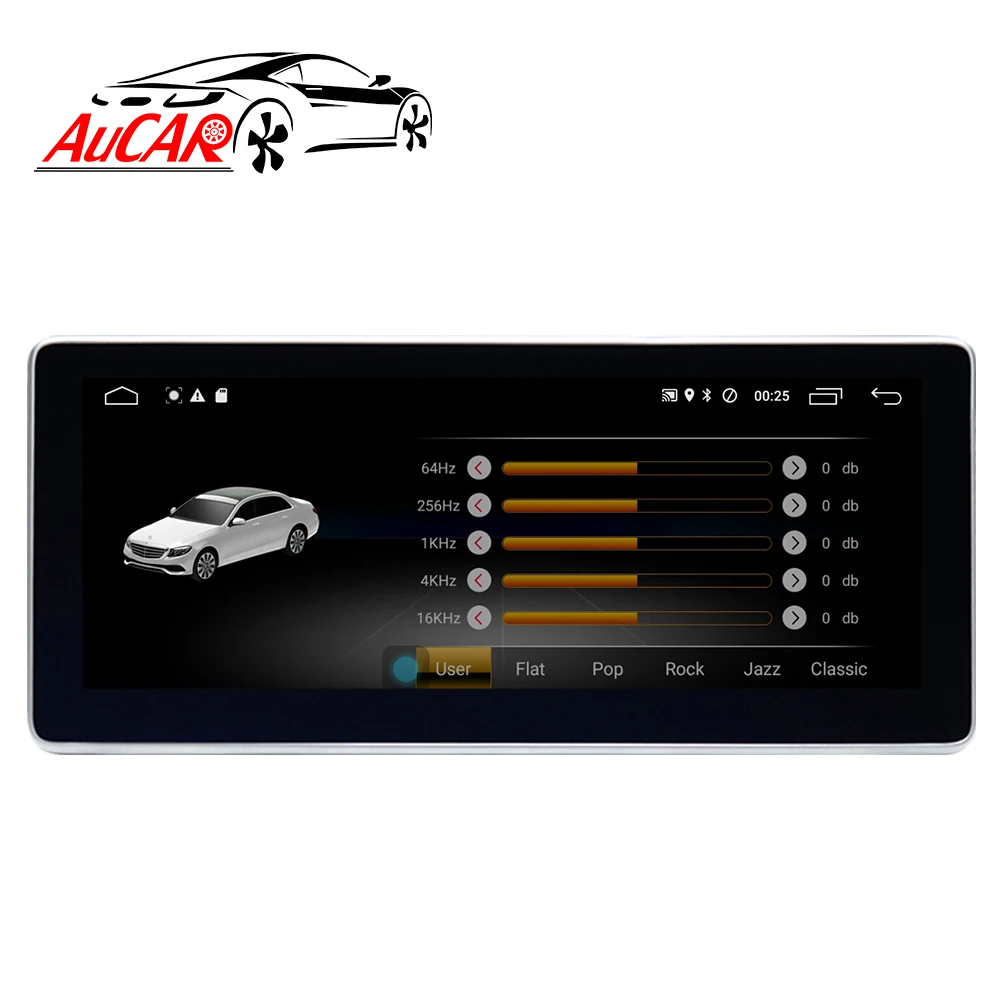 Clearance AuCAR IPS 10.25" Car multimedia player Head unit for MERCEDES-BENZ S212 W212 Coupe C207 2013-2016 Car GPS Navi Radio stereo IPS 3