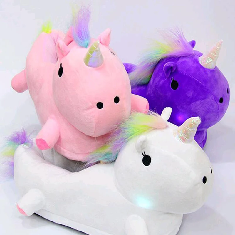 Lovely winter sheep Slippers Women Shoes Horse Slipper