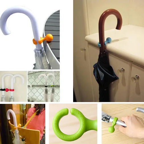 5PCS New fashion Umbrella Stand Ring Holder Hook Umbrella Bracket