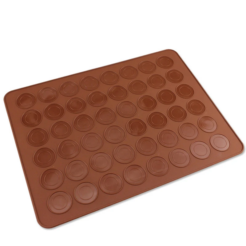 48-Holes-Silicone-Macarons-Macaroon-Pastry-Cake-Cookies-Muffin-Oven-Baking-Sheet-Mat-Mould-SQ263 (3)