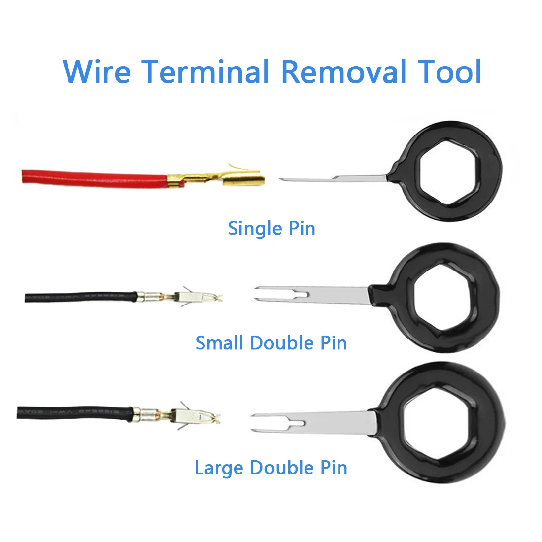 Terminal Removal Tools Wire Harness Connector Crimp Pin 11Pcs/Set Car Electrical Wiring Extractor Kit | Инструменты