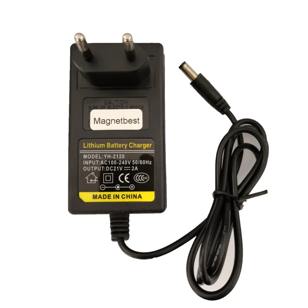 21V 2A US Plug AC/DC Charger Adapter 5S Lithium Li-ion LiPo 18650 Battery Packs 21V 2A US Plug AC/DC Charger Adapter 5S Lithium Li-ion LiPo 18650 Battery Packs