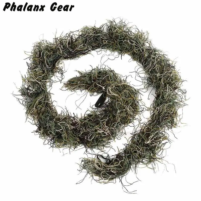 

Tactical 3D Gun Wrap Cover Use Elastic Band For Camouflage Forest Hunting Ghillie Suit for Sniper Hunting Paintball Game