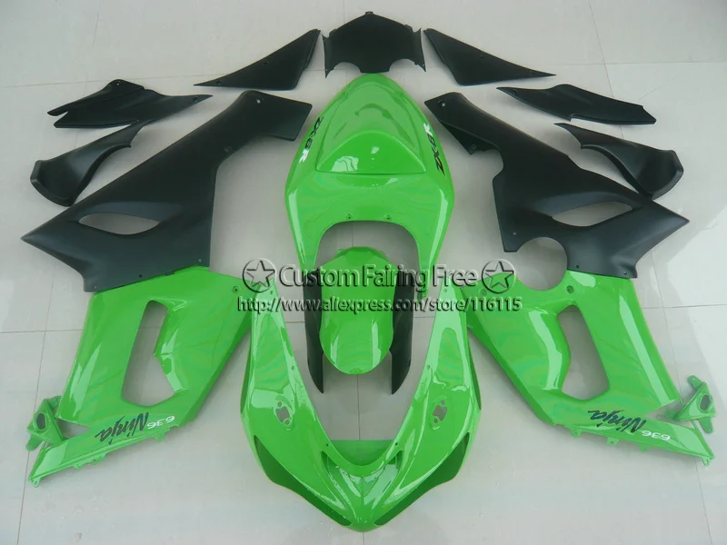 Прессформа впрыски обтекатели комплект для Kawasaki на ZX 6р 2005 2006 матовый черный зеленый полный набор зализа ниндзя 636 на ZX-6р 05 06 ZV99 Прессформа впрыски обтекатели комплект для Kawasaki на ZX 6р 2005 2006 матовый черный зеленый полный набор зализа ниндзя 636 на ZX-6р 05 06 ZV99