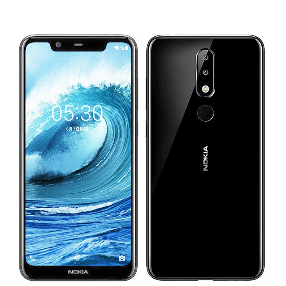 Nokia X5 5,8" 4 ГБ ОЗУ 64 Гб ПЗУ глобальная прошивка мобильный телефон 4G LTE Восьмиядерный 13MP+ 5MP отпечаток пальца Android 8,1 смартфон