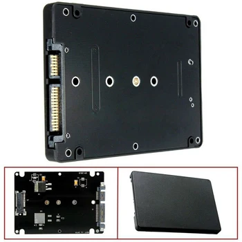 

New M.2 NGFF (SATA) SSD to 2.5 inch SATA Adapter Card 8mm Thickness Enclosure D7J4