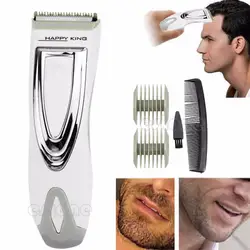 Модные электрические Беспроводные для мужчин бритвы удалитель бороды Триммер для стрижки волос