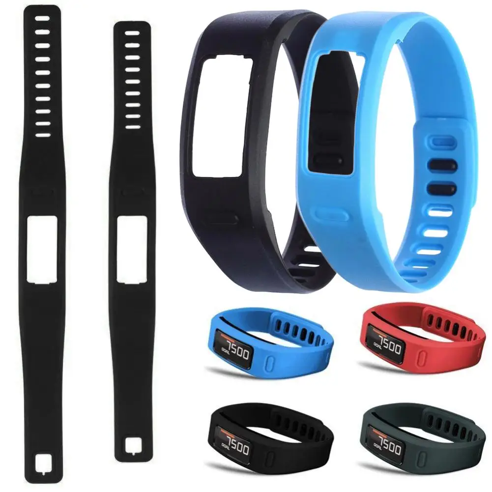 Новый удобный силиконовый сменный ремешок для часов с застежкой Garmin Vivofit 1 умный