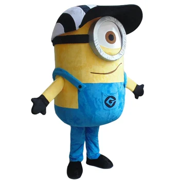 

cosplay costumes Free Shipping EPE Minion Mascot Costume, mean Mascot Costume