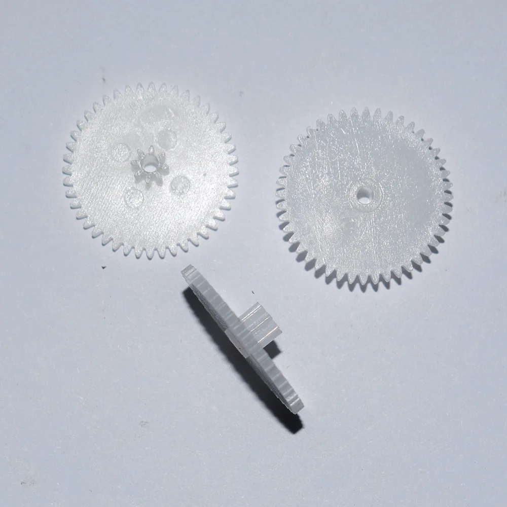 10/100 шт. пластиковые шестерни 2 05 мм 44 зубца/маленькая шестерня|2mm shaft|plastic gearssmall gears |