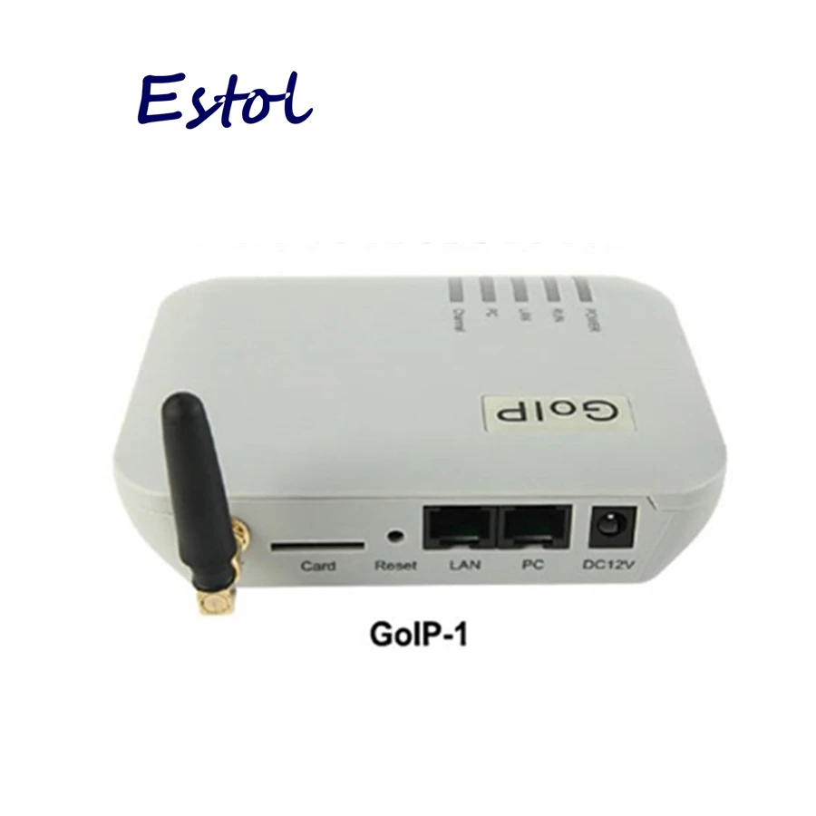 Оригинальный DBL GOIP 1 чип GSM шлюз (изменение IMEI sim карта один канал SIP & H.323 vpn pptp).SMS VOIP
