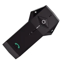 1000 м Bluetooth домофон, 3 человека соединиться с NFC, FM Радио, мотоциклетный Шлем Bluetooth-гарнитура Интерком Переговорные