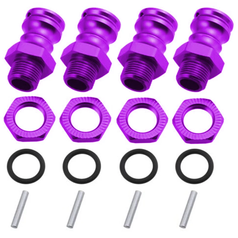 

Aluminum 17mm Hex 23mm Wheel Extension Adapter Drive Hub For 1/8 RC Hobby Car