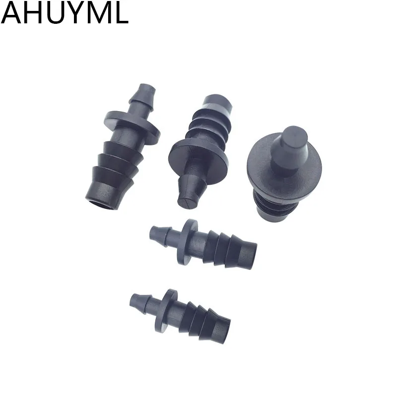 50 шт. герметичные заглушки для шланга 1/4 дюйма и 3/8 дюйма|garden hose plug|8 irrigation pipe1/4 barb |