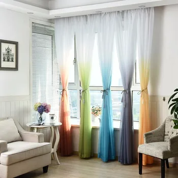 

100*270cm European style Color Blackout Bars Jacquard Curtains for Bedroom Tulle Curtains Sets in the Nursery Drapery Window Hot