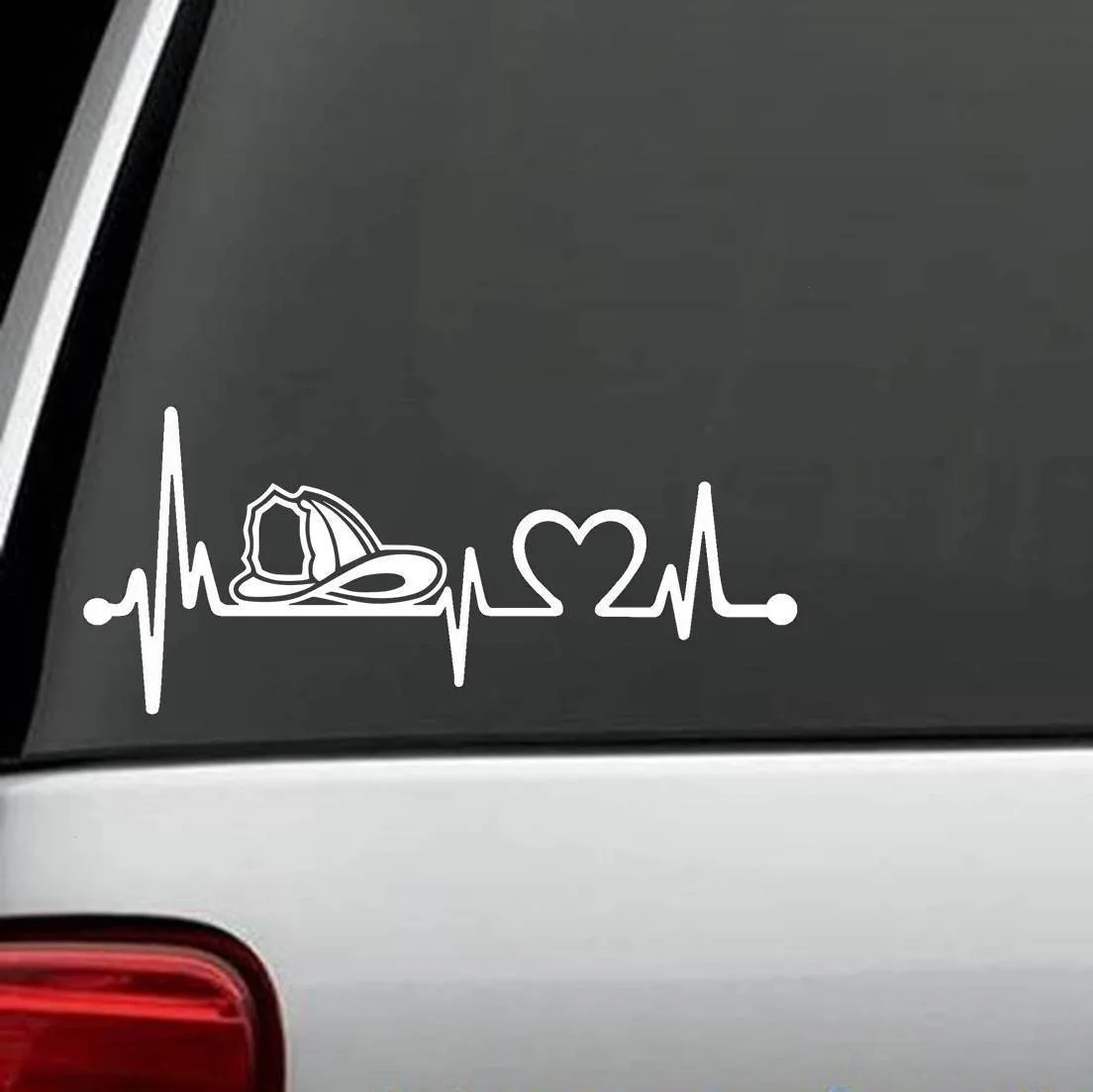 Для пожарных шлем сердцебиение Lifeline монитор Наклейка 911 Автомобиль Стайлинг |