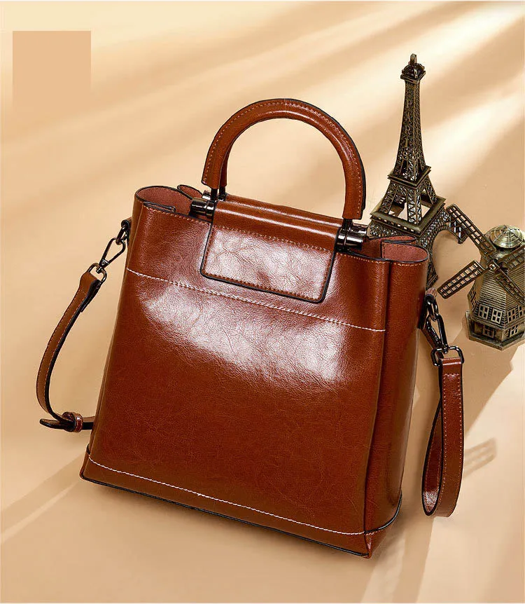 ZENCY, винтажная женская сумка из натуральной воловьей кожи, женская сумка на плечо/сумка-мессенджер из воловьей кожи, сумки с ручками для покупок
