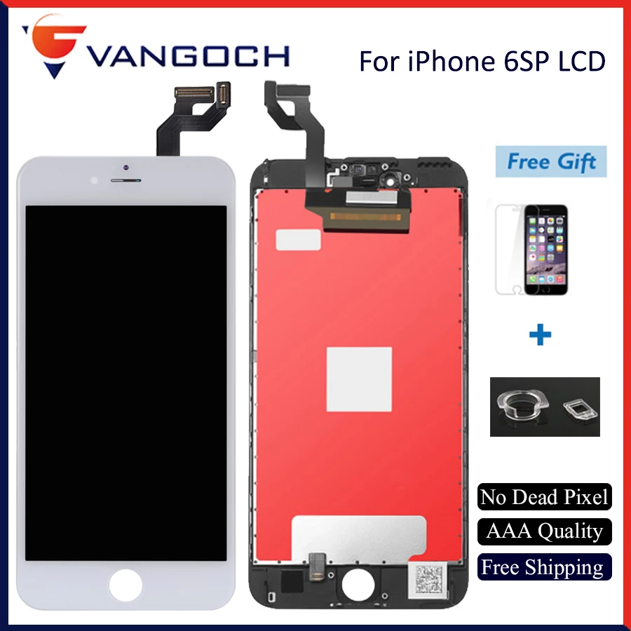 

1PCS For iPhone 6s Plus LCD Display Digitizer Assembly Replacement AAA Grade For 6SPlus LCD Screen With Good 3D Touch