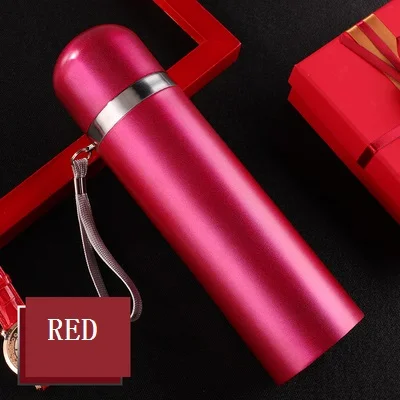 500 MLThermos с ручкой может DIY Настроить лазерной grave деревяный гребень для волос