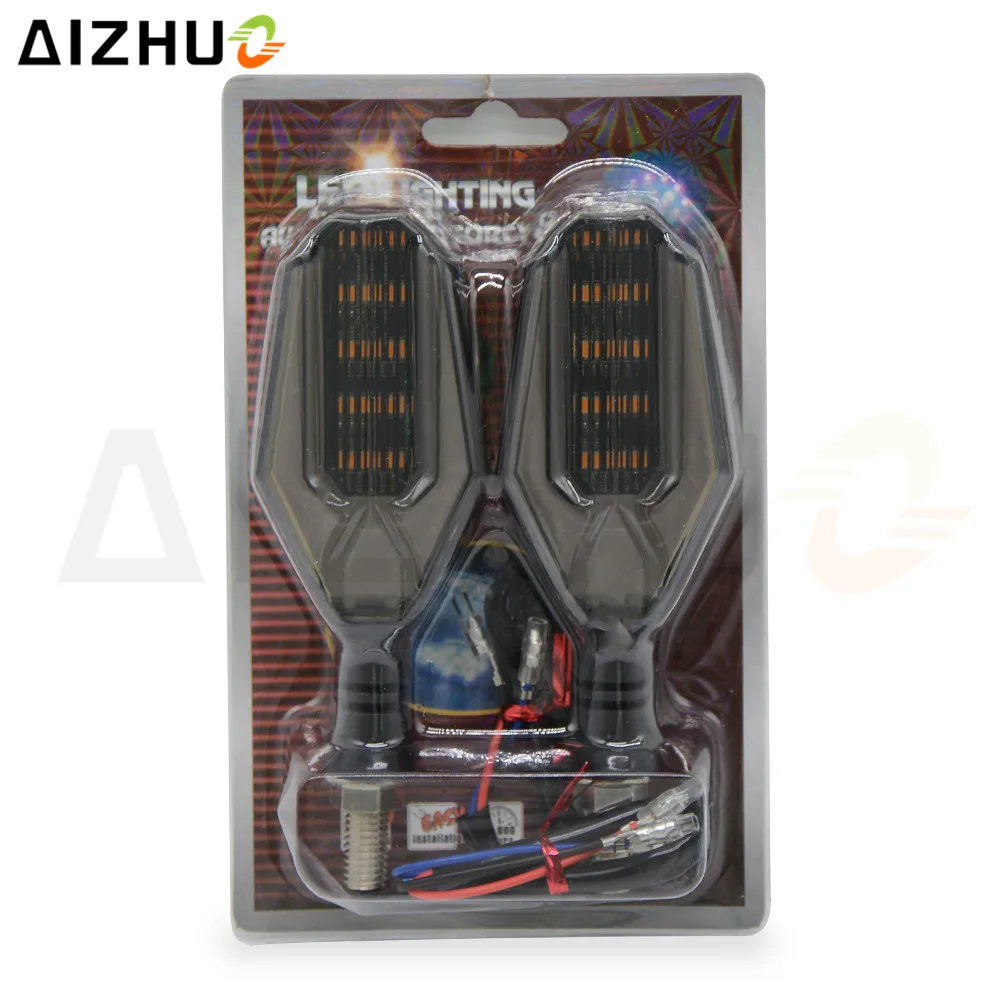 

Motorcycle Turn Signal Light Amber Lights LED Universal 12V Decorative Lamp For Harley Softail Davidsion Yamaha FZ1 FZ8 YBR125
