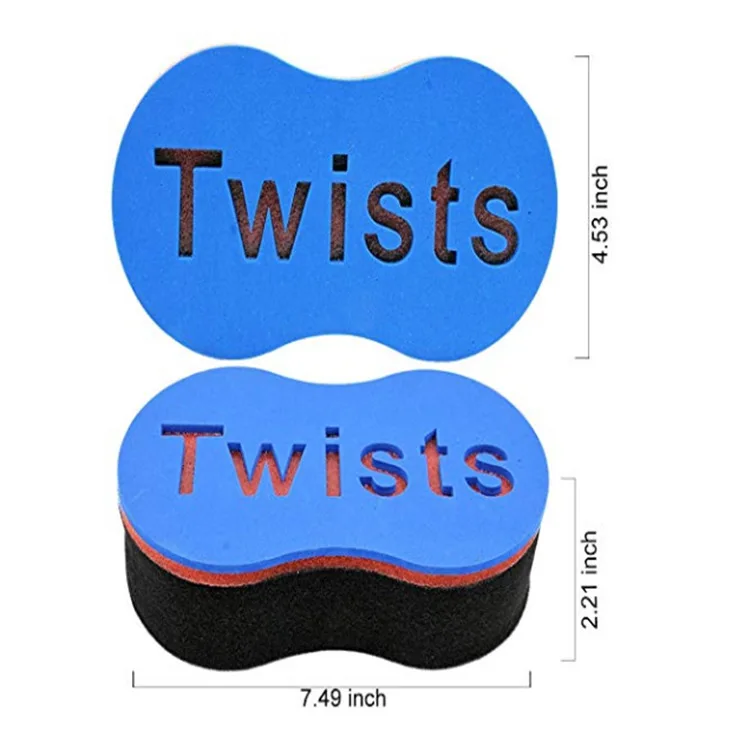 Волшебный спонж для вьющихся волос расческа-щетка для локон для натуральных, для укладки афро-волн дредс скручивание замки дредлок кисти Парикмахерская Braider