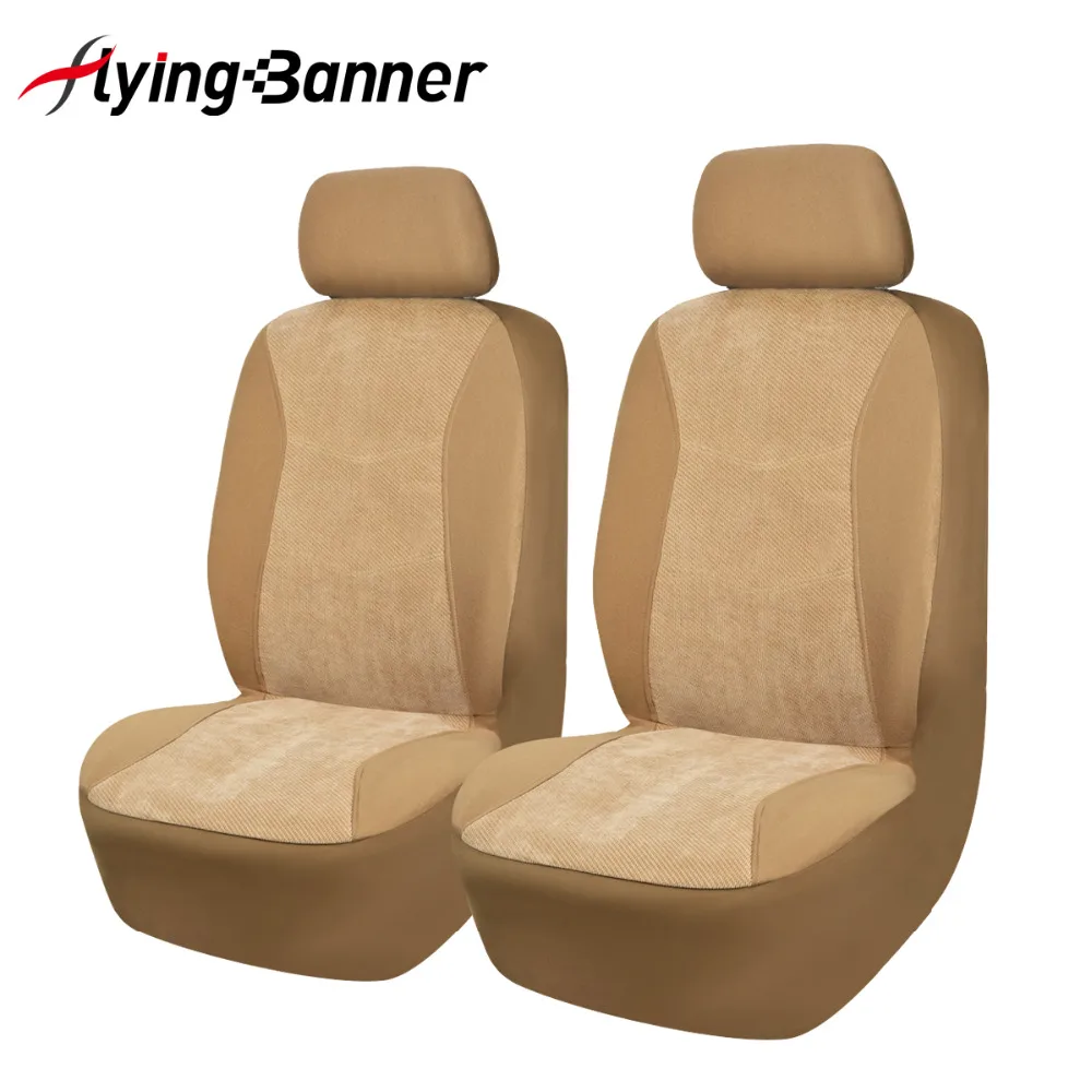 FlyingBanner 2 Чехлы для передних автомобильных сидений универсальные аксессуары