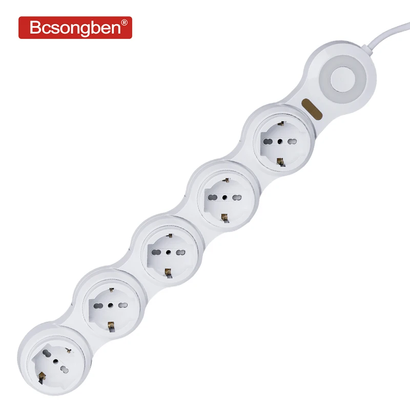 

Bcsongben eu pop plug Power Socket 1 to 5 Kitchen Table Electrical Wall Extension Socket Variety multi-function socket